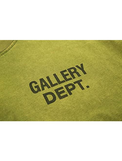 Ofdhrec Gallery Dept T-Shirt Graphic Fashion Hip Hop T Shirt Cotton Retro Style Casual Short Sleeve Tee Tops for Men Women Youth