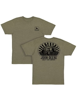 Men's Nothing Runs Like A Deere Print Short Sleeve T-Shirt