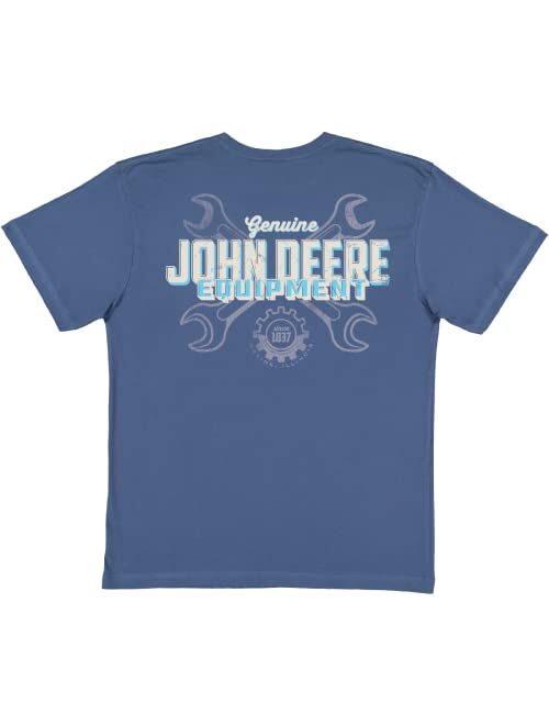 John Deere Men's Nothing Runs Like A Deere Print Short Sleeve T-Shirt