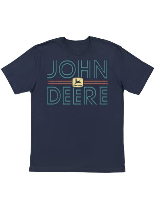 John Deere Men's Nothing Runs Like A Deere Print Short Sleeve T-Shirt