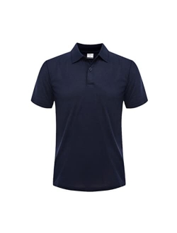 KLTOPZAN Summer Casual Short-Sleeved Polo, Men Women Cotton Polo Shirt