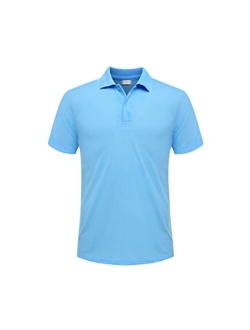 KLTOPZAN Summer Casual Short-Sleeved Polo, Men Women Cotton Polo Shirt