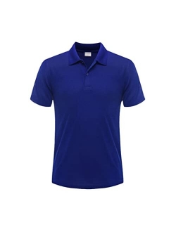 KLTOPZAN Summer Casual Short-Sleeved Polo, Men Women Cotton Polo Shirt