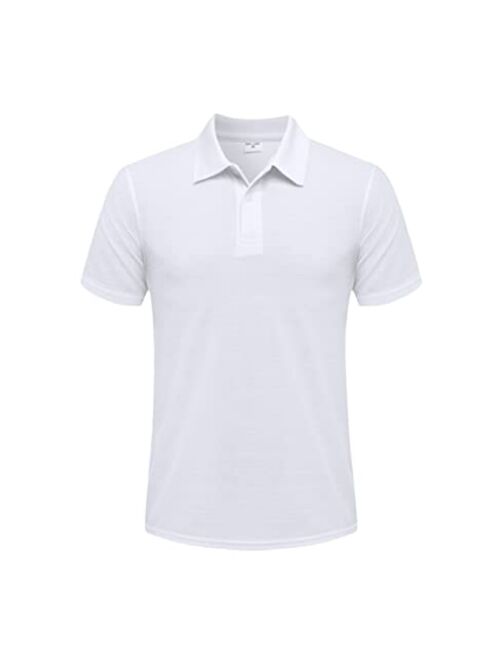 KLTOPZAN Summer Casual Short-Sleeved Polo, Men Women Cotton Polo Shirt