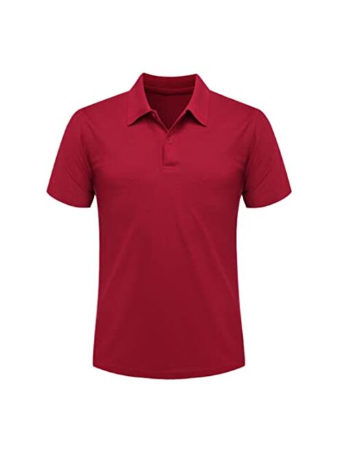 KLTOPZAN Summer Casual Short-Sleeved Polo, Men Women Cotton Polo Shirt