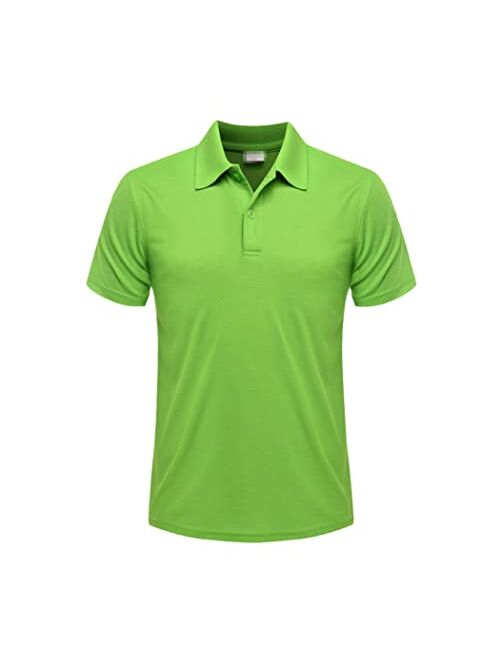 KLTOPZAN Summer Casual Short-Sleeved Polo, Men Women Cotton Polo Shirt