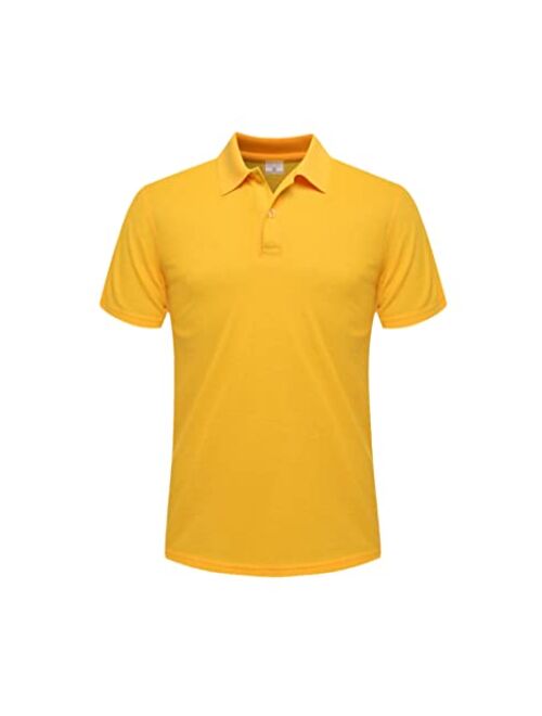 KLTOPZAN Summer Casual Short-Sleeved Polo, Men Women Cotton Polo Shirt