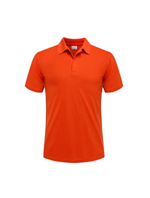 KLTOPZAN Summer Casual Short-Sleeved Polo, Men Women Cotton Polo Shirt