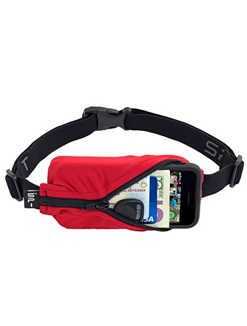 SPIbelt Adult Original Pocket Running Belt, Expandable Pocket, Adjustable Waist, No Bounce