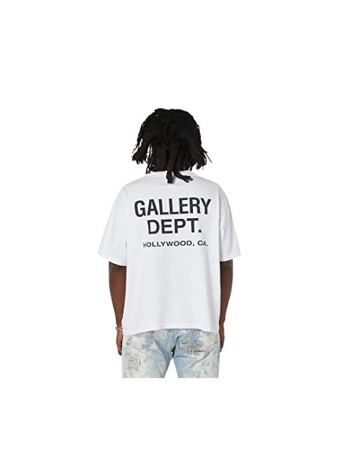 Generic Gallery Dept T-Shirts for Men Graphic Fashion Short Sleeve Shirts Hip Hop Street Cotton Casual Loose Tees Tops for Women