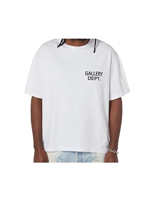 Generic Gallery Dept T-Shirts for Men Graphic Fashion Short Sleeve Shirts Hip Hop Street Cotton Casual Loose Tees Tops for Women