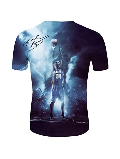 D.P Mens R.I.P Number 8 24 Basketball T-Shirt Unisex Shirts Superstar Short Sleeves Women's Tees