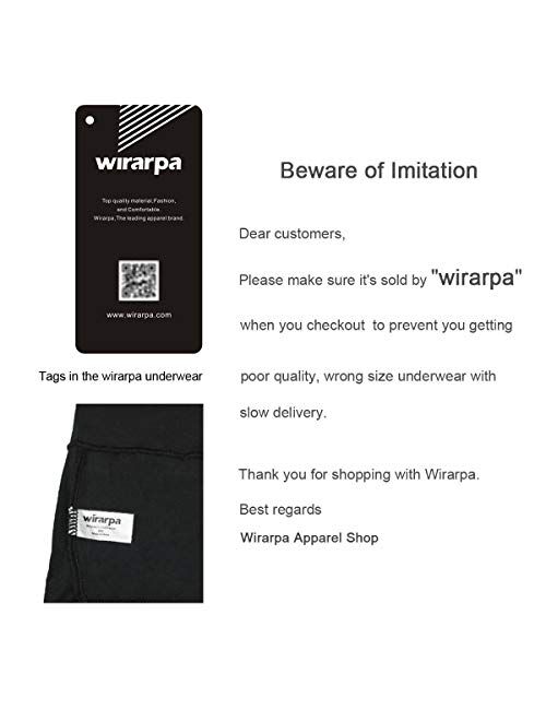 wirarpa Women's Anti Chafing Cotton Underwear Boy Shorts Long Leg Boyshorts Panties 3 Pack