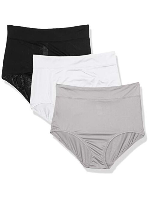 Warner's Women's Blissful Benefits Breathable Moisture-Wicking Microfiber Brief Rs4963w