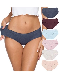 Wealurre Cotton Bikini Women's Breathable Panties Seamless Comfort Underwear