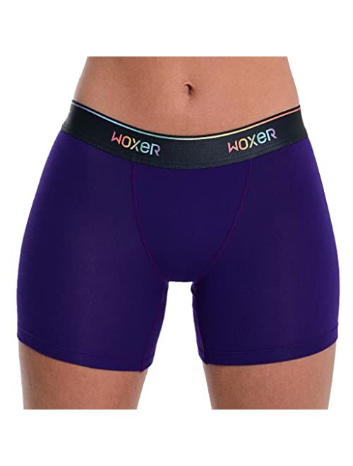 Woxer Boxer Briefs for Women Baller 5” Inseam- Underwear for Ladies