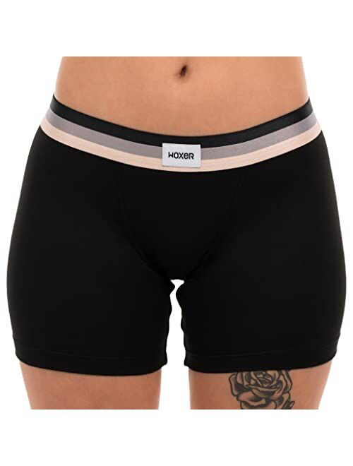 Woxer Boxer Briefs for Women Baller 5” Inseam- Underwear for Ladies