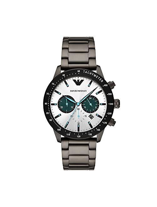 Emporio Armani Men's Automatic Stainless Steel Bracelet Watch 43mm