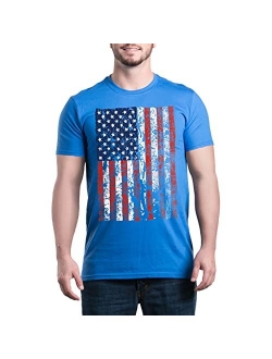 shop4ever United States of America Flag T-Shirt USA Flag Shirts