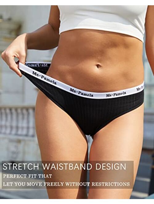 Shawntoo 10 Pack Women's Cotton Underwear ladies Sexy Bikini Panties Soft Stretch Hipster Underwears for women XS-XXL