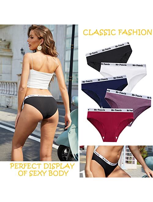 Shawntoo 10 Pack Women's Cotton Underwear ladies Sexy Bikini Panties Soft Stretch Hipster Underwears for women XS-XXL