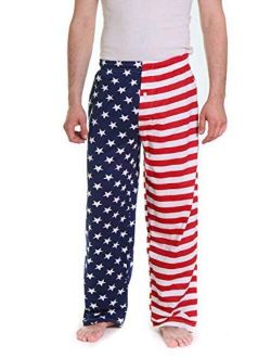 Fun Boxers Men's America Flag Pajama Pants