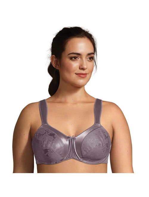 Bali Satin Tracings Minimizer Bra, Underwire Bra, Full-Coverage Bra, Maximum Support Minimizer Underwire Bra