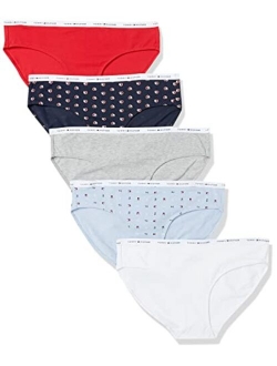 Women's Bikini-Cut and Boy Shorts Cotton Underwear Panty, Multi-Pack