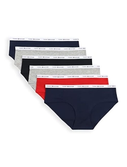 Women's Underwear Basics Cotton Hipster Panties, 6 Pack