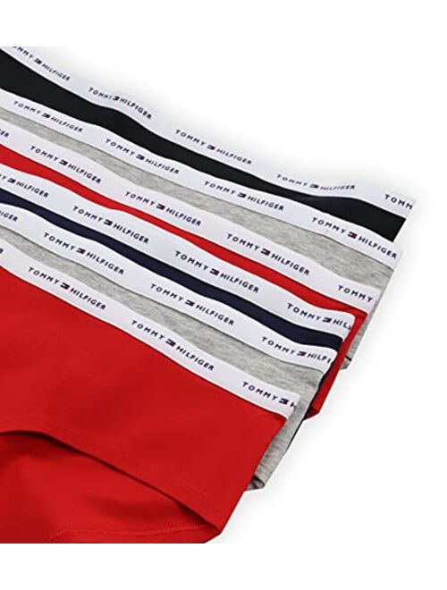 Tommy Hilfiger Women's Underwear Basics Cotton Hipster Panties, 6 Pack