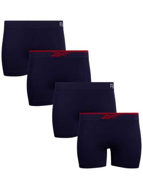 Reebok Women’s Underwear – Performance Seamless Boyshorts (4 Pack)