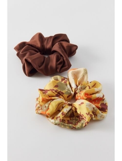 Sarah Satin Scrunchie Set