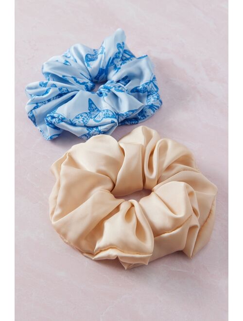 Sarah Satin Scrunchie Set