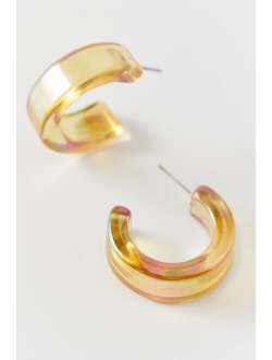 Heidi Holographic Hoop Earring