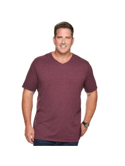 Big & Tall Apt. 9 Core Solid V-Neck Tee