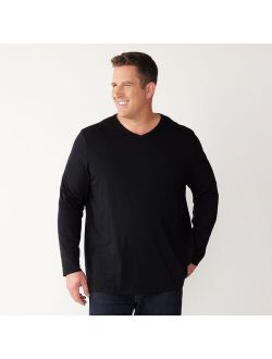 Big & Tall Apt. 9 Premier Flex Classic-Fit Stretch V-Neck Tee