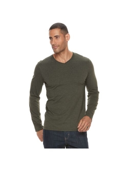 Big & Tall Apt. 9 Premier Flex Classic-Fit Stretch V-Neck Tee