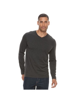 Big & Tall Apt. 9 Premier Flex Classic-Fit Stretch V-Neck Tee