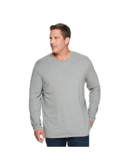 Big & Tall Apt. 9 Premier Flex Classic-Fit Stretch V-Neck Tee