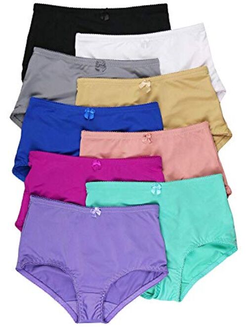 ToBeInStyle Women's Pack of 6 High-Rise Girdle Panties