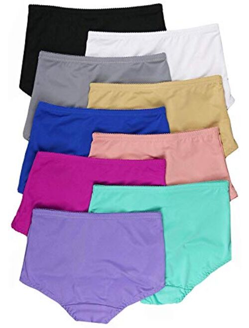 ToBeInStyle Women's Pack of 6 High-Rise Girdle Panties