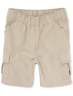 Single and Toddler Boys Pull on Cargo Shorts