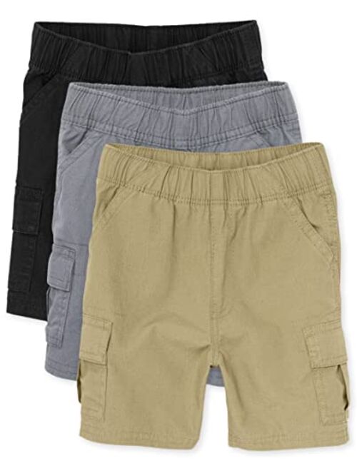 The Children's Place Single and Toddler Boys Pull on Cargo Shorts