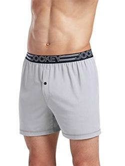 Men's Underwear Active Microfiber 4.5" Boxer