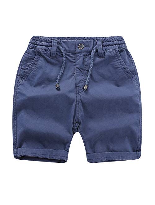 QLZ Boys Summer Casual Beach Shorts