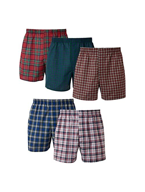 Buy Hanes Ultimate Men's Big Tartan Boxers-Multiple Packs and Colors ...