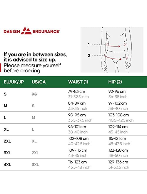 DANISH ENDURANCE Men's Woven Boxer Shorts, 4-Pack, Loose Boxers, Elastic Waistband, Button Fly