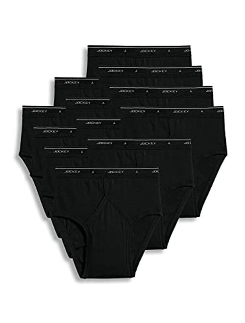 Jockey Men's Underwear Classic Low Rise Brief - 12 Pack