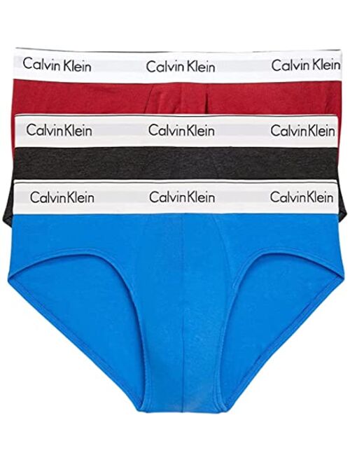 Calvin Klein Men's Stretch Cotton 3-Pack Hip Brief