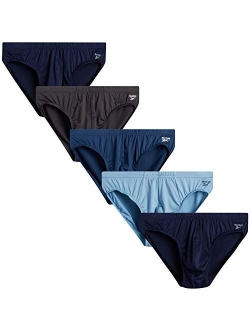 Mens Underwear Quick Dry Performance Low Rise Briefs (5 Pack)